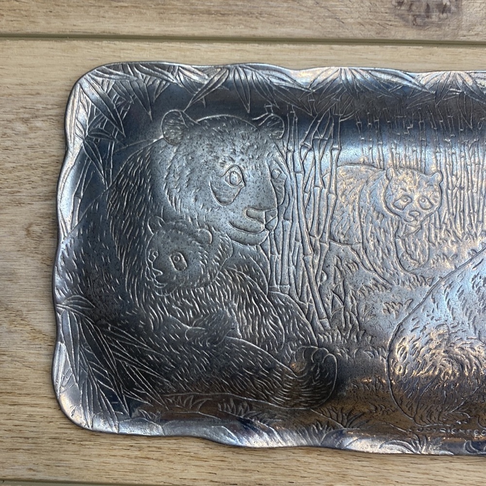 Vintage Arthur Court Panda Tray - Picture 6 of 11
